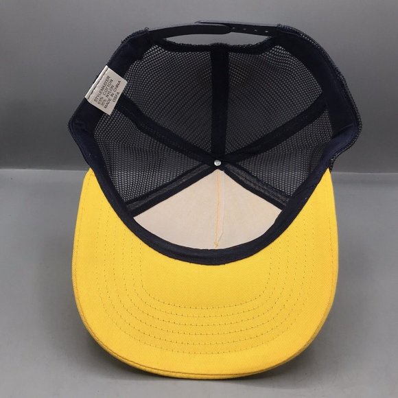 Vintage Lions Club International Snapback Trucker Hat Cap Adjustable Mesh EUC - Picture 5 of 6